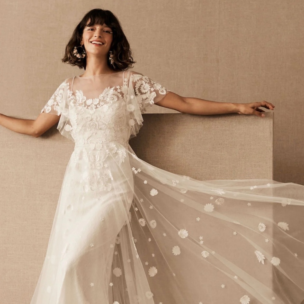 Willowby by Watters Heartleaf Wedding Dress in Ivory